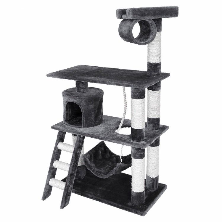 Topmast Krabpaal Pascal - Grijs - 70 x 40 x 141 cm