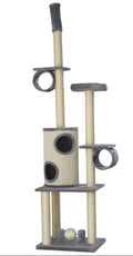 Topmast Krabpaal RENO - Grijs - 60 x 50 x 235-250 cm