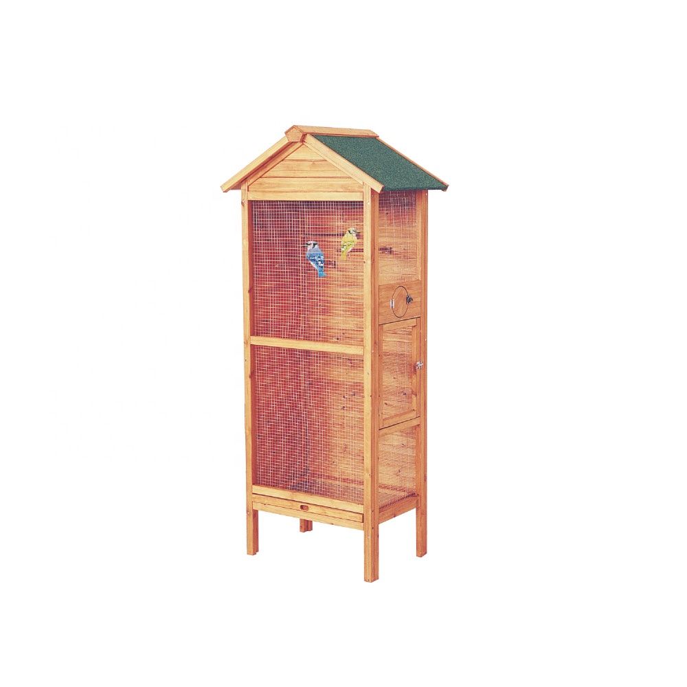 Topmast Vogelvoliere hout 78 x 55 x 158 cm