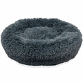 Topmast Fluffy Donut Dierenmand - 65 cm - Antraciet - M