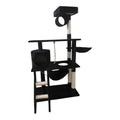 Topmast Krabpaal Pascal - Zwart - 70 x 41 x 141 cm
