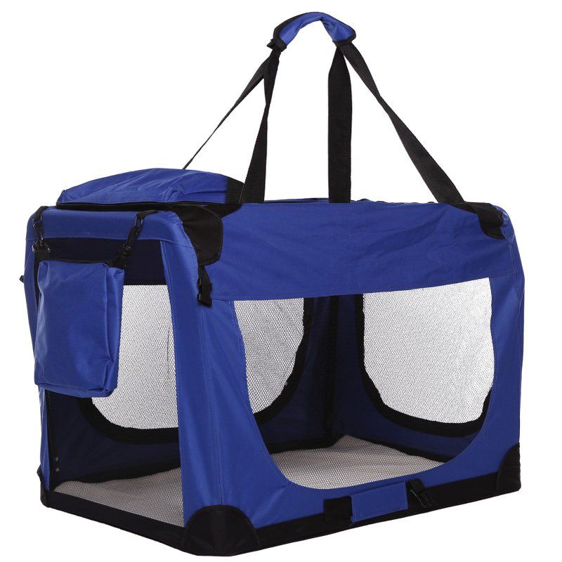 Topmast Nylon Reisbench - Blauw - Opvouwbaar