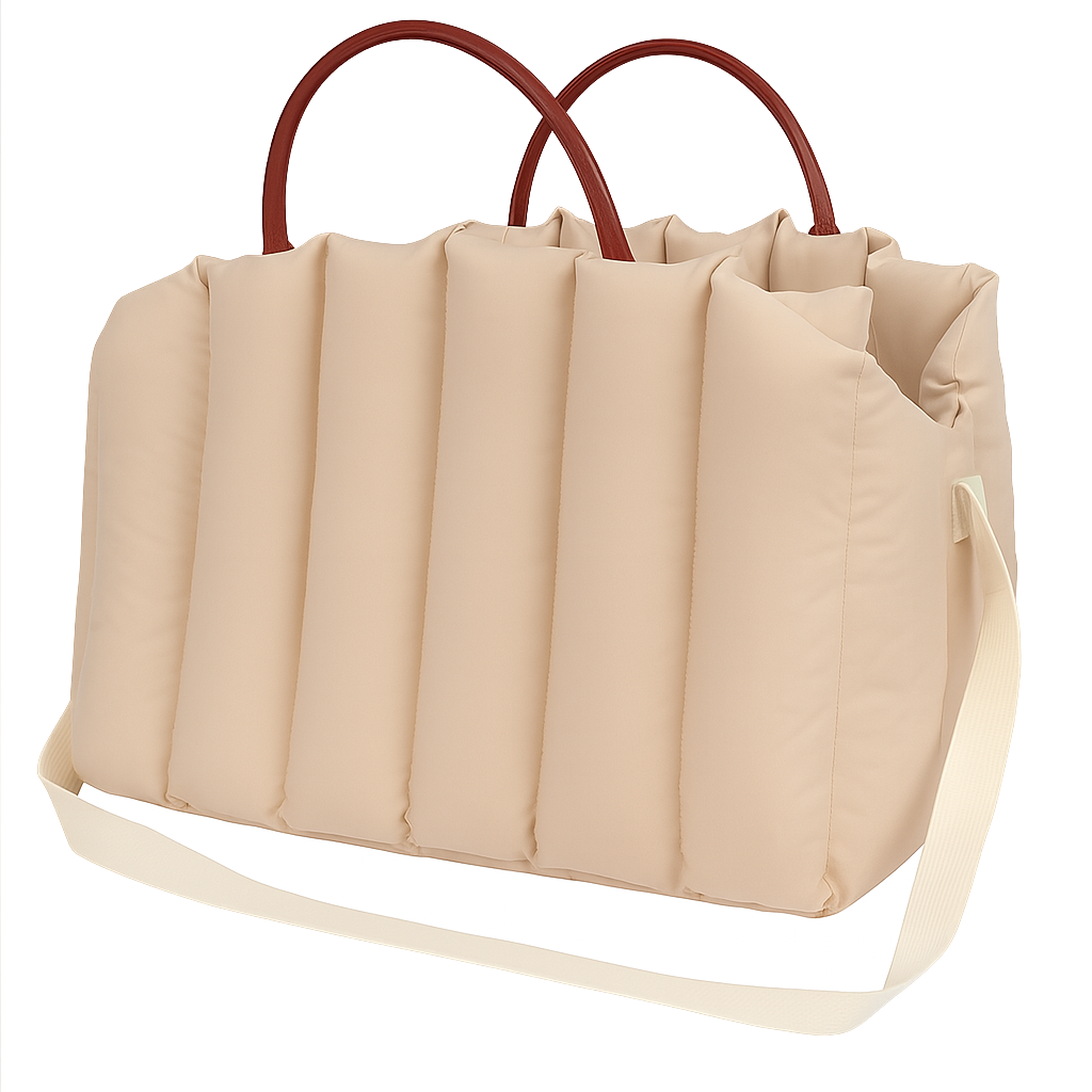 Topmast Hondentas Reistas Brilliant Beige 55 cm