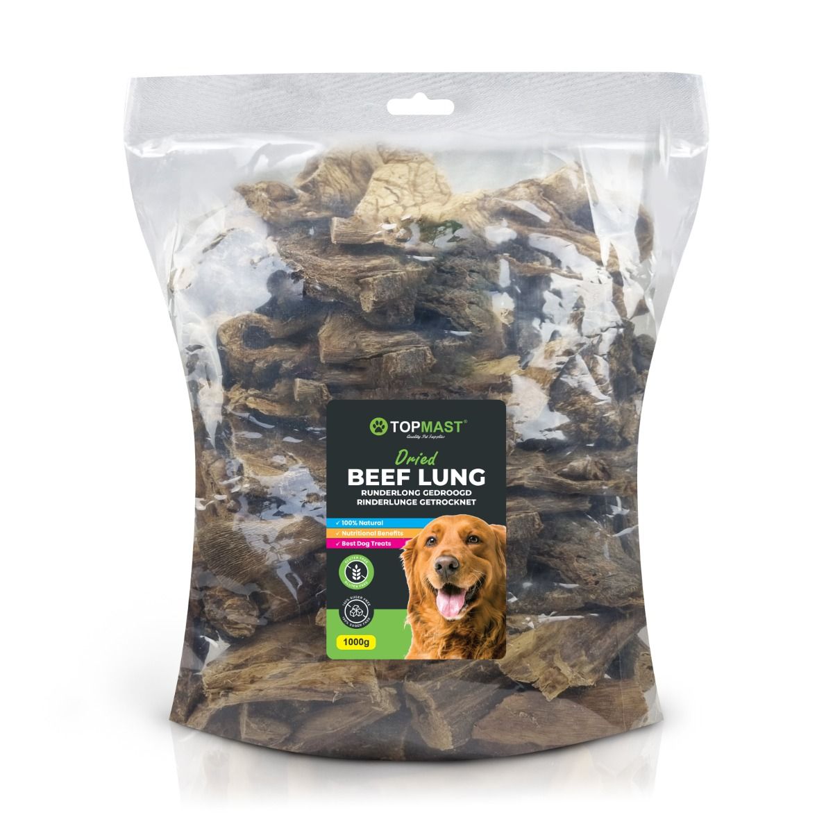 Topmast Runderlong Gedroogd - 1 KG 