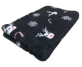 Vet Bed Red-Nosed Reindeer - Antislip Hondenmat - Zwart