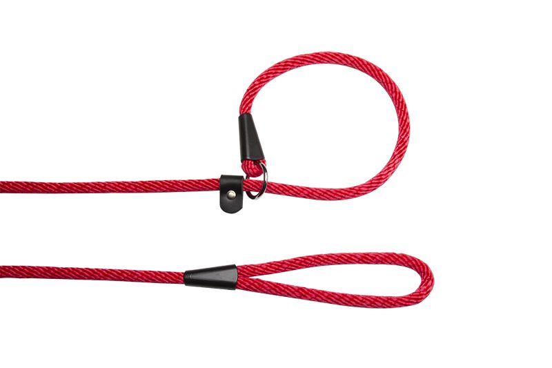 Topmast Sliplooplijn \/ Showlijn nylon rood 170 cm L \/ 10 mm