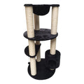Topmast Heavy Krabpaal Alexandra Zwart 70 x 70 x 146 cm - Palen 12 cm Dik !