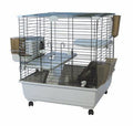 Knaagdierenkooi COMPLEET Beige\/Groen