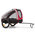 TOPMAST SHUTTLE Hondenfietskar - SmartSpace  - <45 kg - Zwart Rood - 54 x 58 x 86 cm