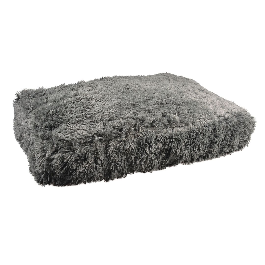 Topmast Fluffy Lounge Serie - Dierenmatras - Antraciet
