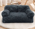 Topmast Fluffy Sofa - Antraciet - 66 x 48 x 33 cm 