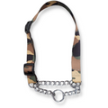 Nylon Halsband - Camouflage - Met Slipketting