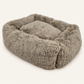 Topmast Fluffy Lounge dierenmand taupe - productfoto