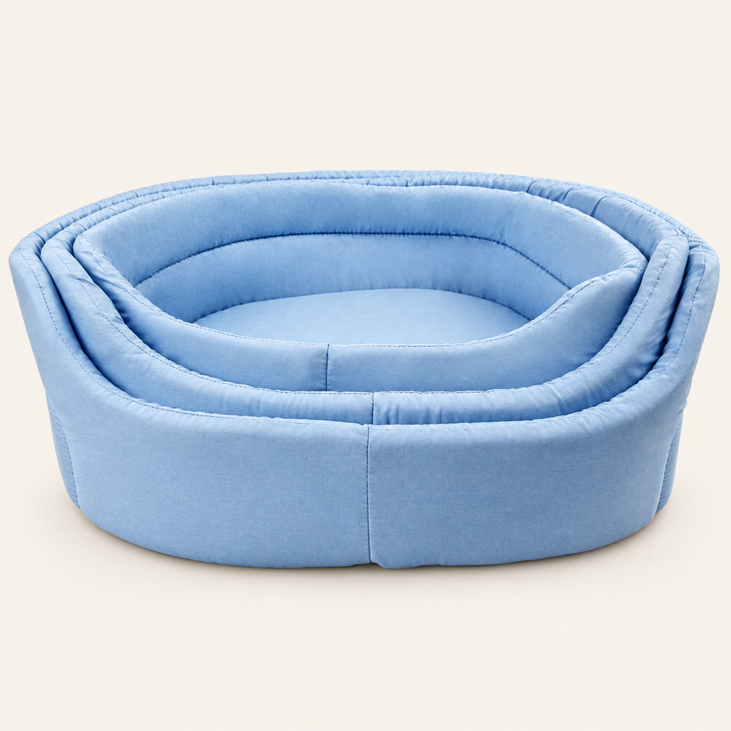 Topmast Foambed blauw - productfoto