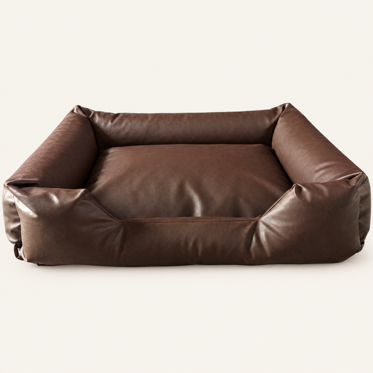 Topmast hondensofa leatherlook bruin - productfoto