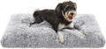 Topmast Hondenkussen Fuzzy - Soft Series - Grijs - Maat L - 100 x 75 x 22 cm
