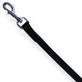 Topmast Hondenriem - Duurzaam Nylon - Sterke Musketonsluiting - Zwart
