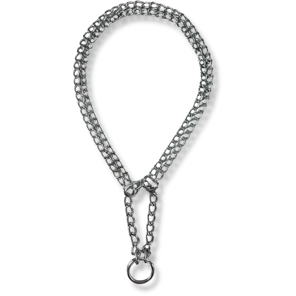 Topmast Slipketting Deluxe - Dubbele Halsband