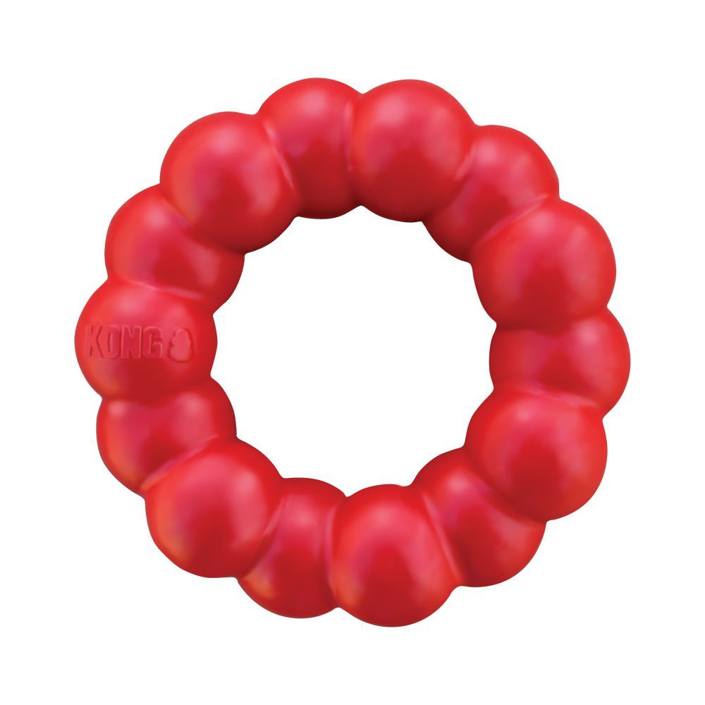 KONG Ring Rood - Bijtring - Duurzaam Rubber