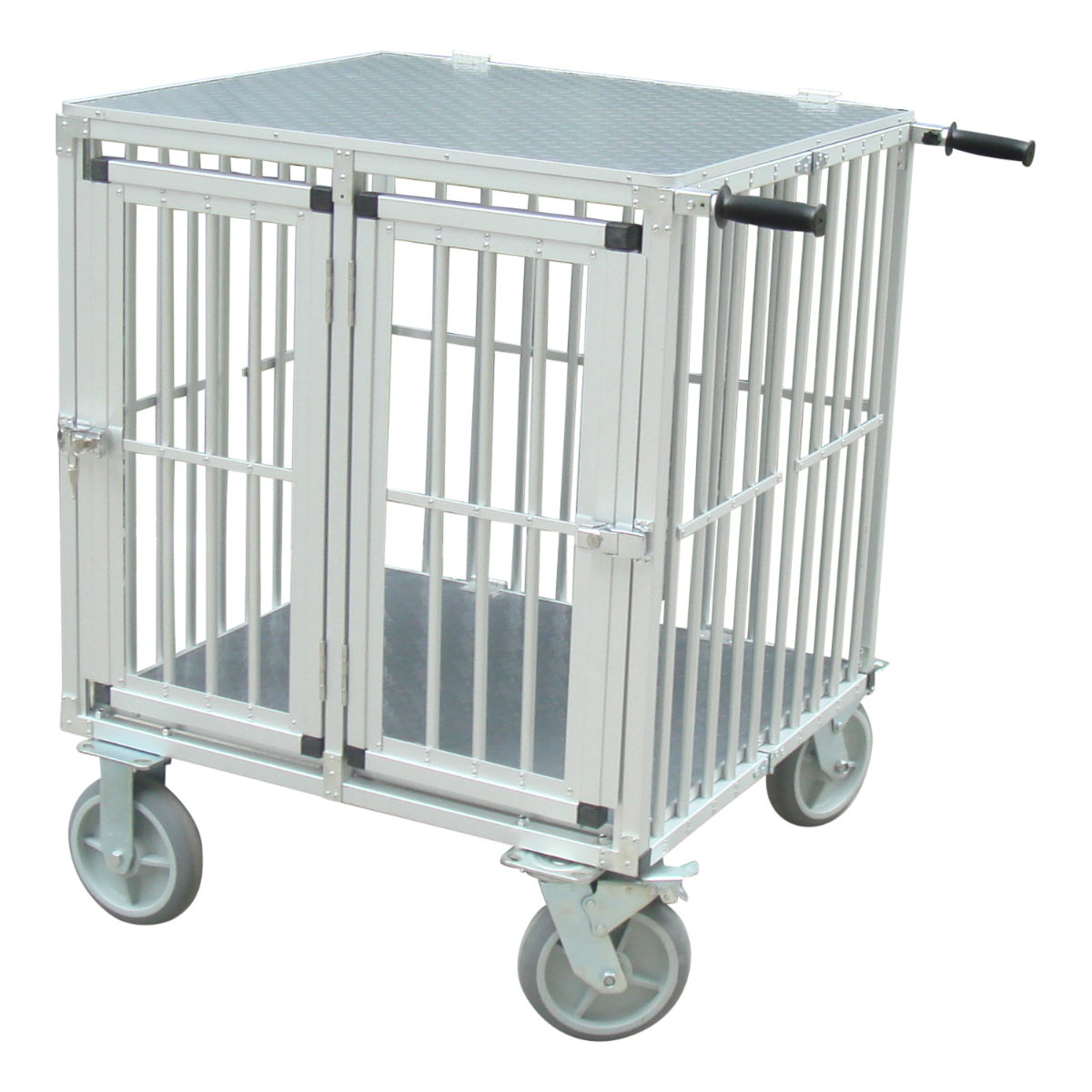 Topmast Showtrolley Expose - Voor 2 Honden - Aluminium - Met Wielen - Diverse Maten