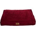 Topmast Hondenkussen - Velours Soft Serie - Bordeaux rood