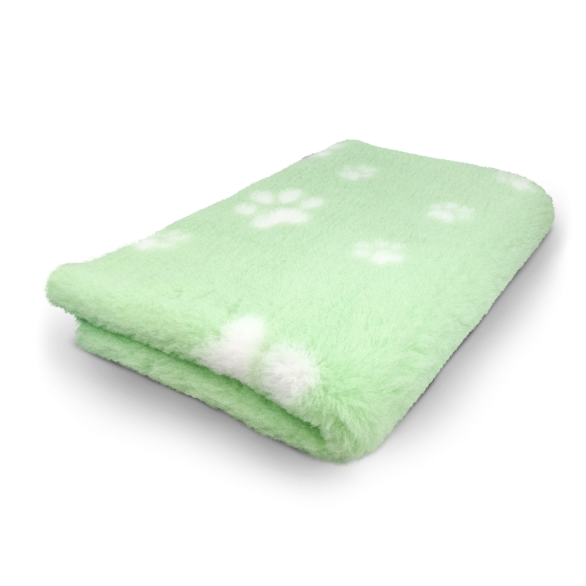 Vet Bed - Lichtgroen met Witte Pootjes - Antislip Hondenmat