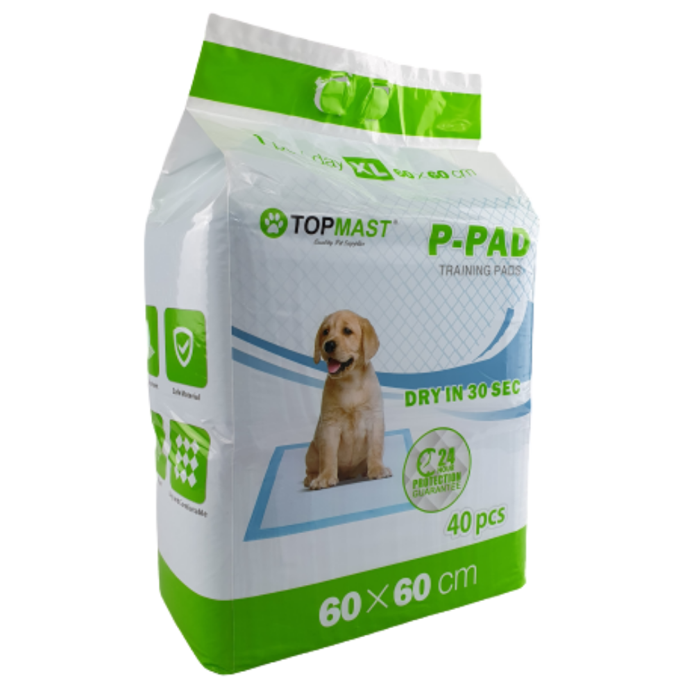 Topmast Puppy Pads - Voordeelpak 40 stuks - Training Pads - Zindelijkheidstraining