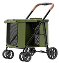 Topmast Hondenbuggy Free life olijfgroen -Max. 25 Kilo