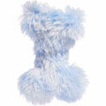 Topmast Pluche Puppy Bone - Met Pieper - Blauw - 20 x 10 cm