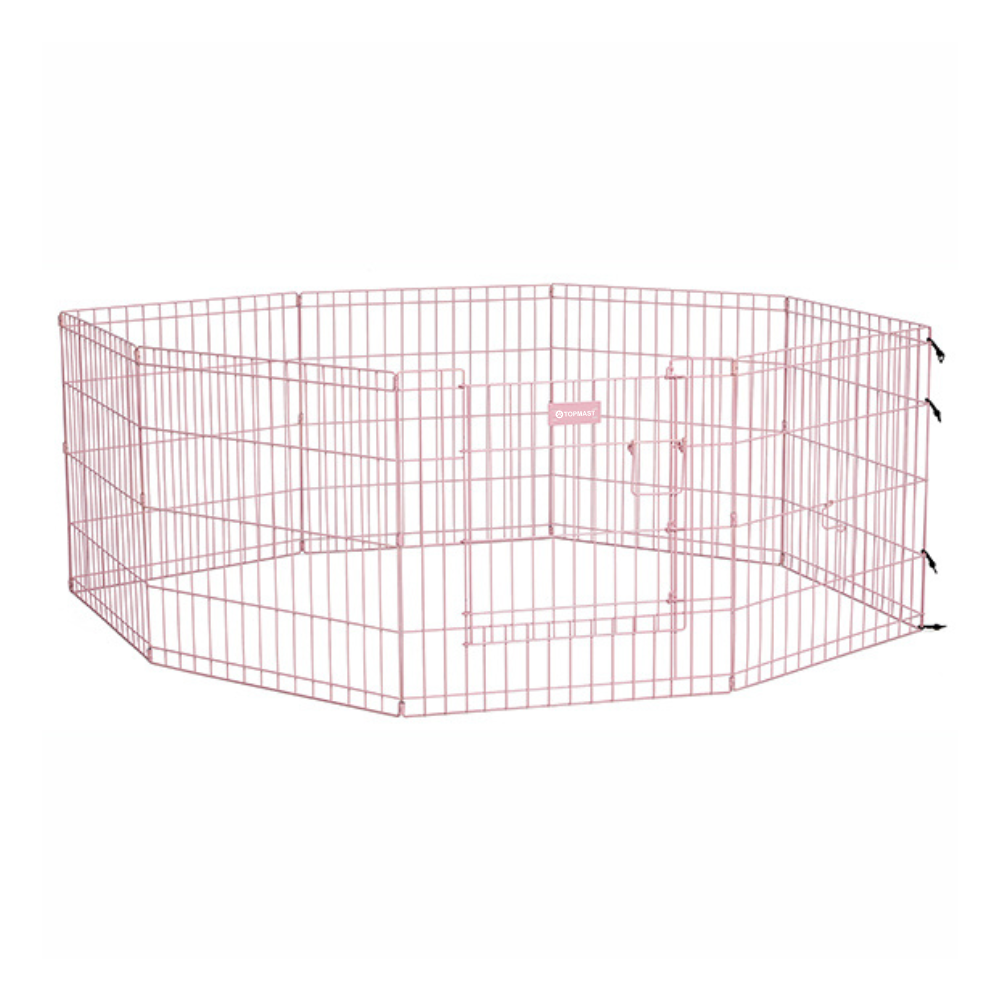 Topmast Puppyren Expandable - Roze - Opvouwbaar XL - L 560 x H 60 cm