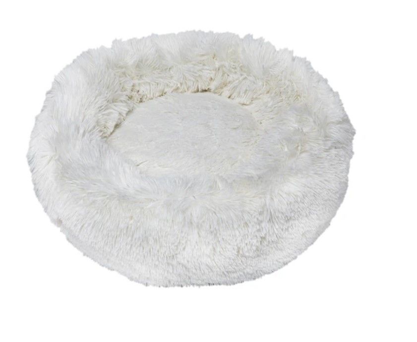 Topmast Supersoft Fluffy Donut - Wit - Made in Europe
