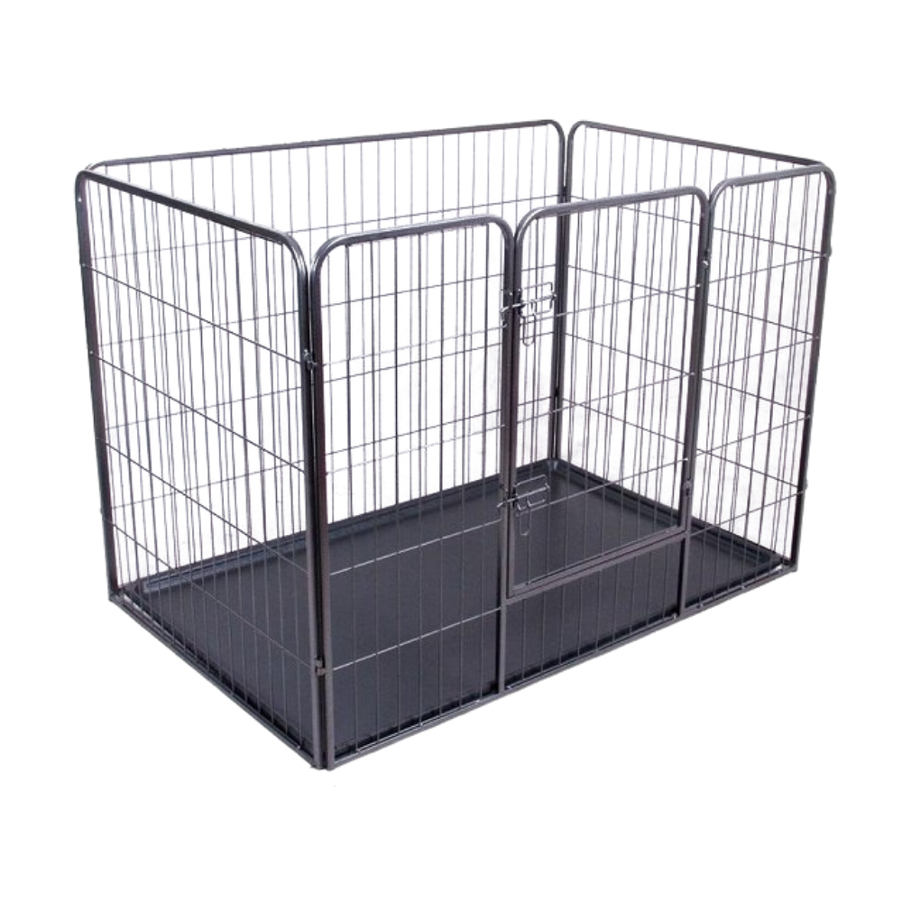 Topmast Puppyren Square - Antraciet Gecoat - Gratis Lade