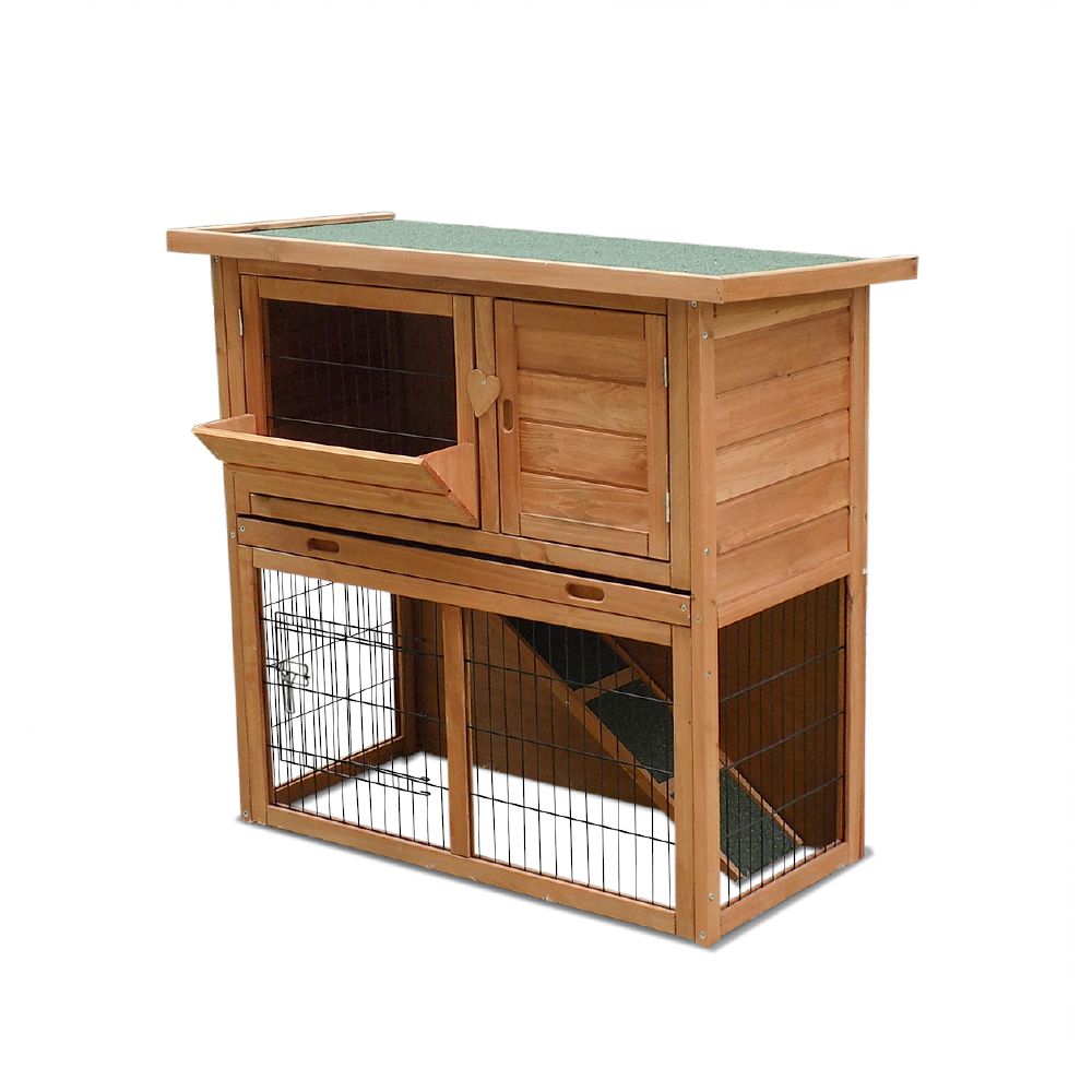 Topmast Konijnenhok Caviahok LOFT hout  91 X 45 X 81 CM