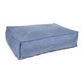 Topmast Hondenkussen Riva - Extra Dik Matras 27 cm - Blauw - Orthopedische silicone vulling
