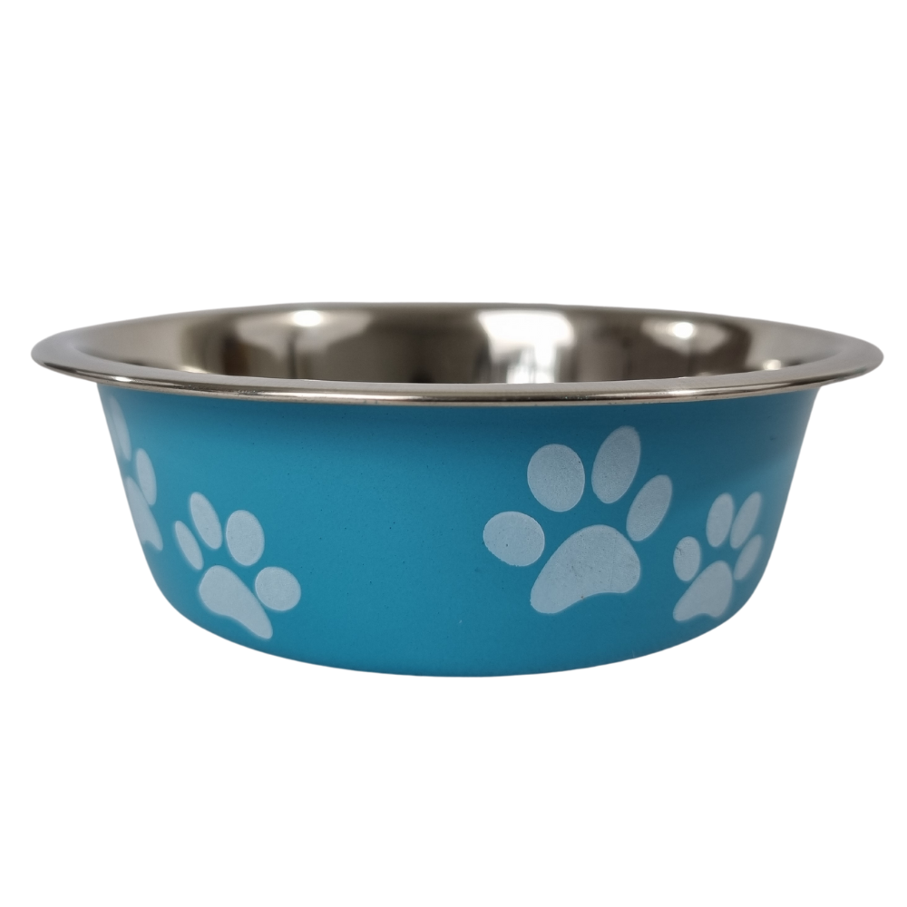 Hondenvoerbak Inox Bella Blauw 