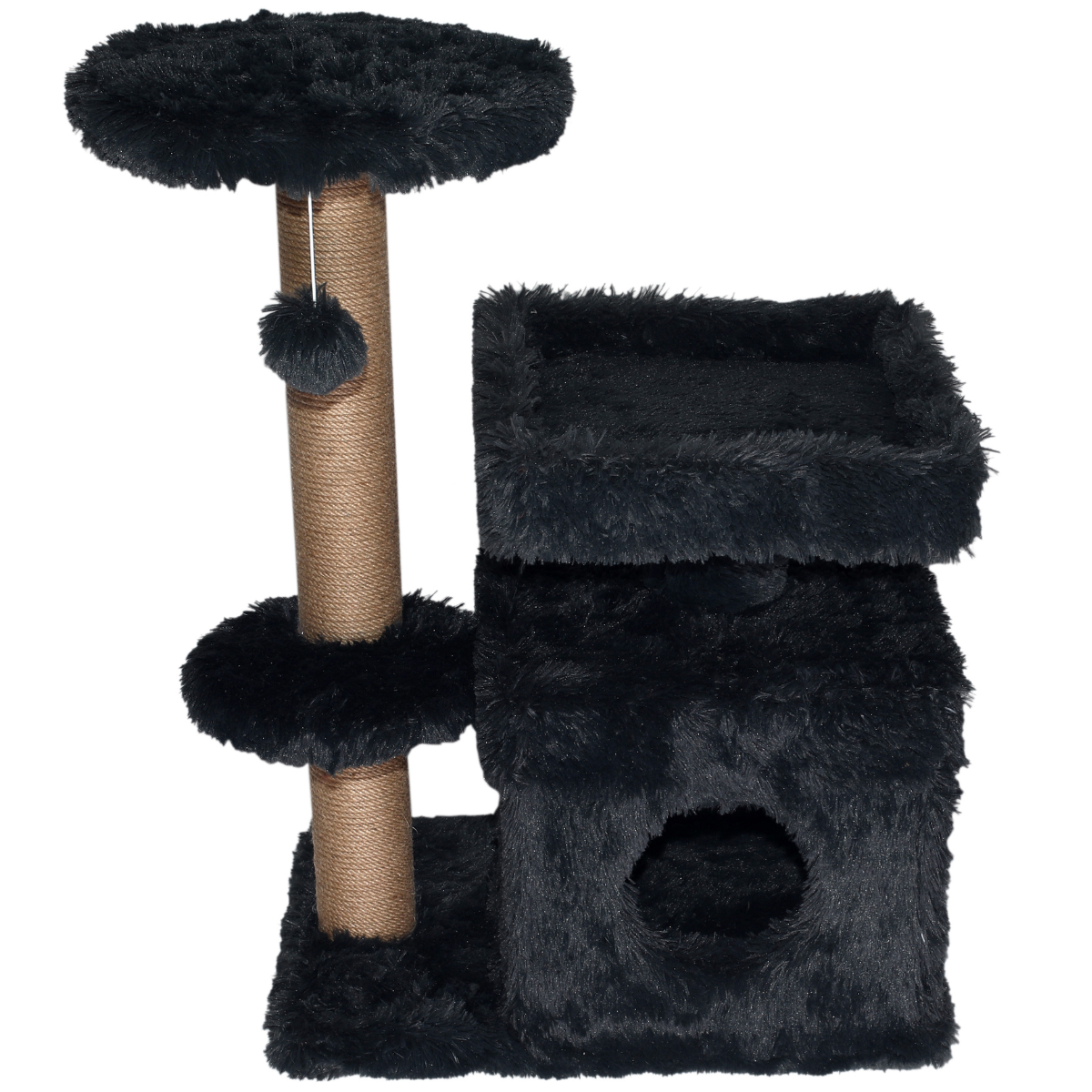 Topmast Krabpaal Fluffy Langhaar - Malmö - Antraciet