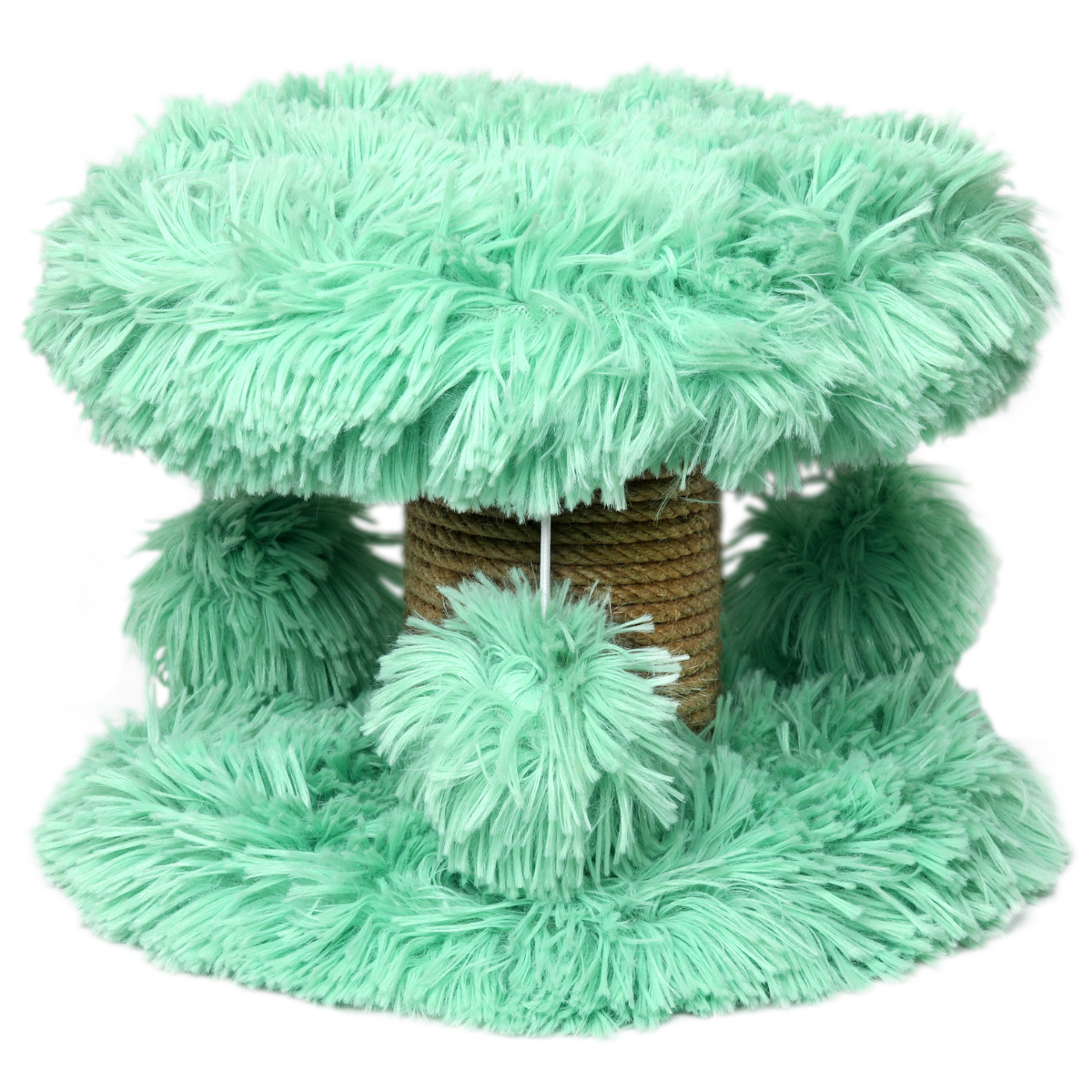 Topmast Krabpaal Fluffy Langhaar Lycia - Groen
