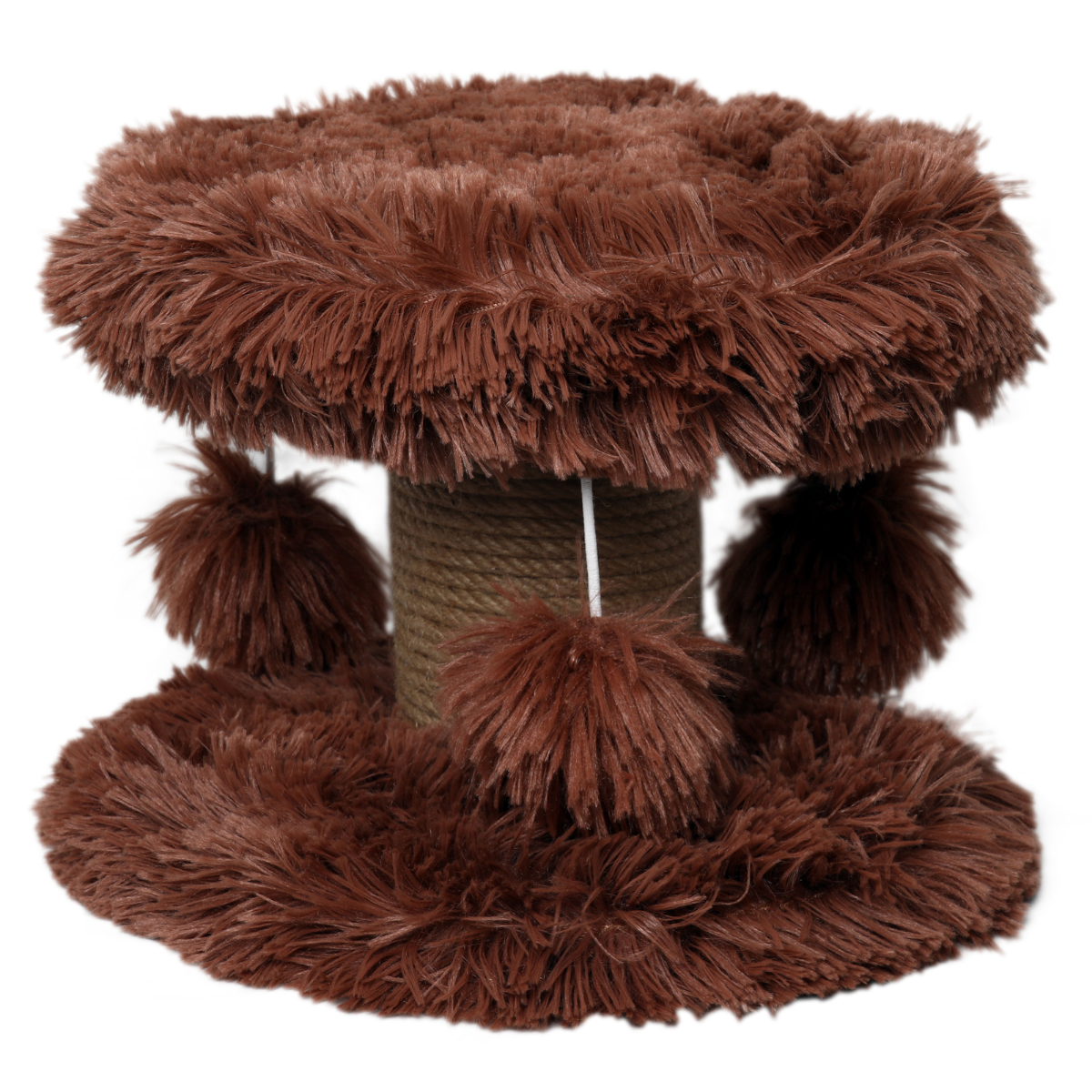 Topmast Krabpaal Fluffy Langhaar Lycia - Bruin