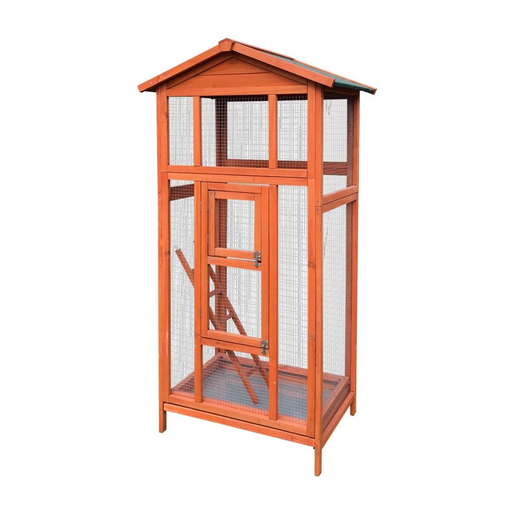 Topmast Vogelvoliere hout 83 x 60 x 160 cm