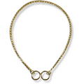 Topmast Slangenketting - Goudkleurige Halsband