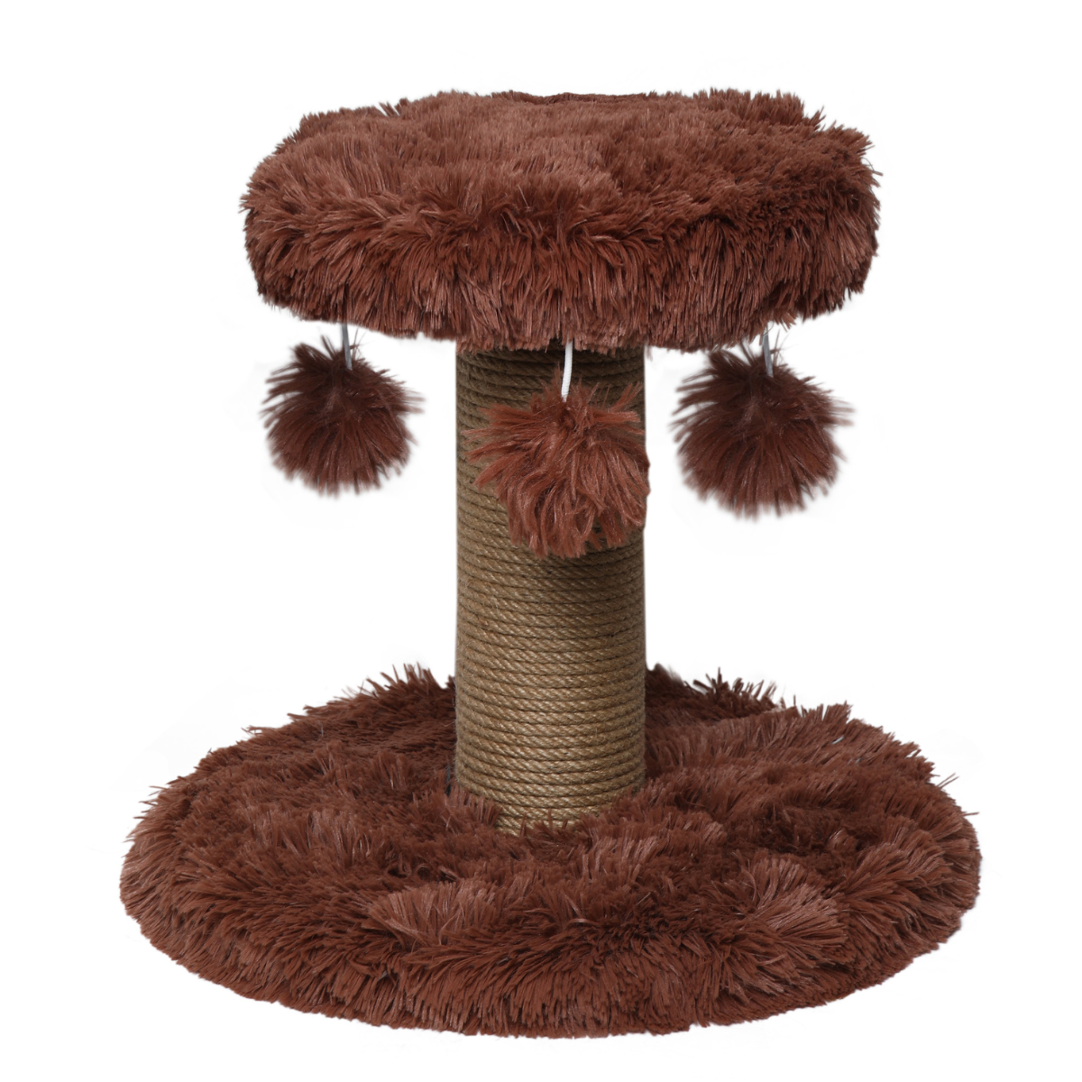 Topmast Krabpaal Fluffy Langhaar - Rio - Bruin