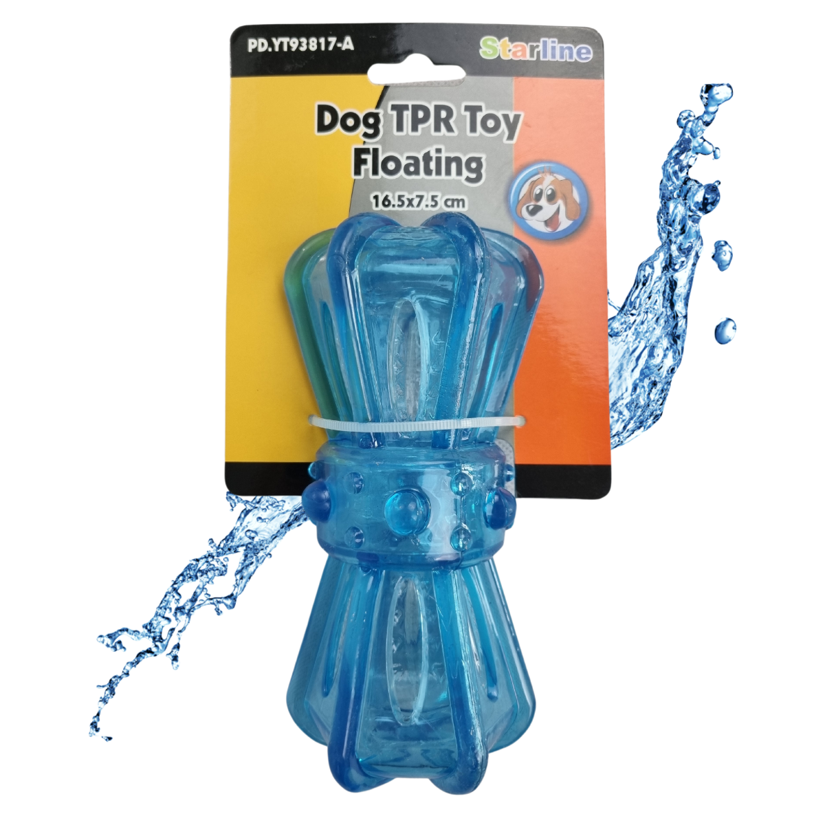 Topmast Floaty - Drijvend Hondenspeelgoed - 17 x 8 cm