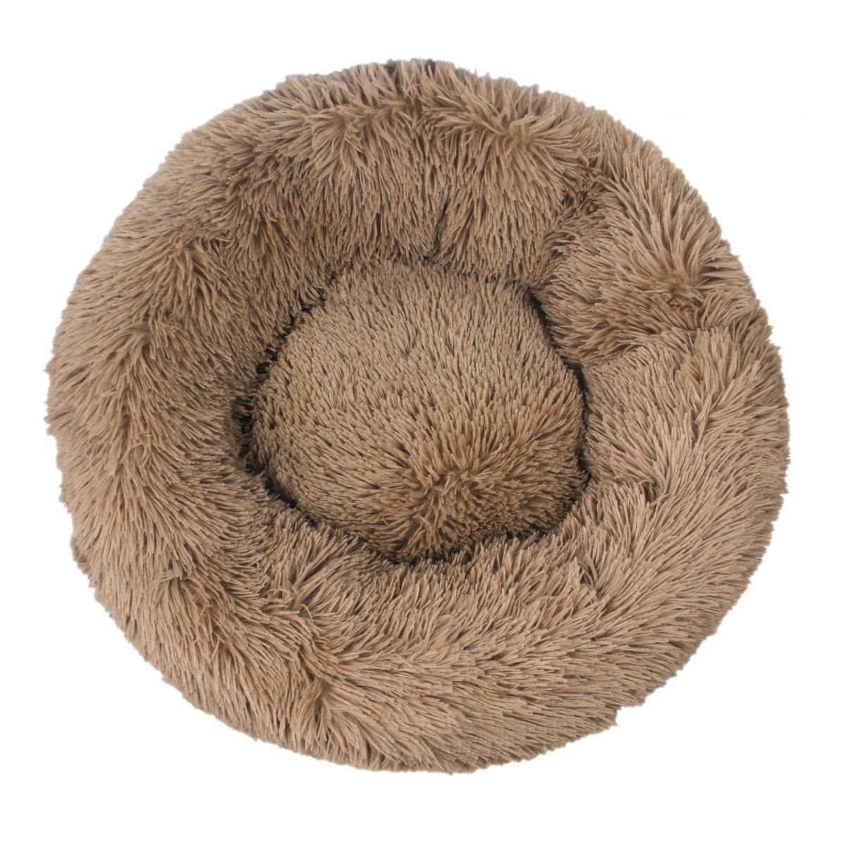 Topmast Fluffy Donut Dierenmand - Camel - Diverse Maten
