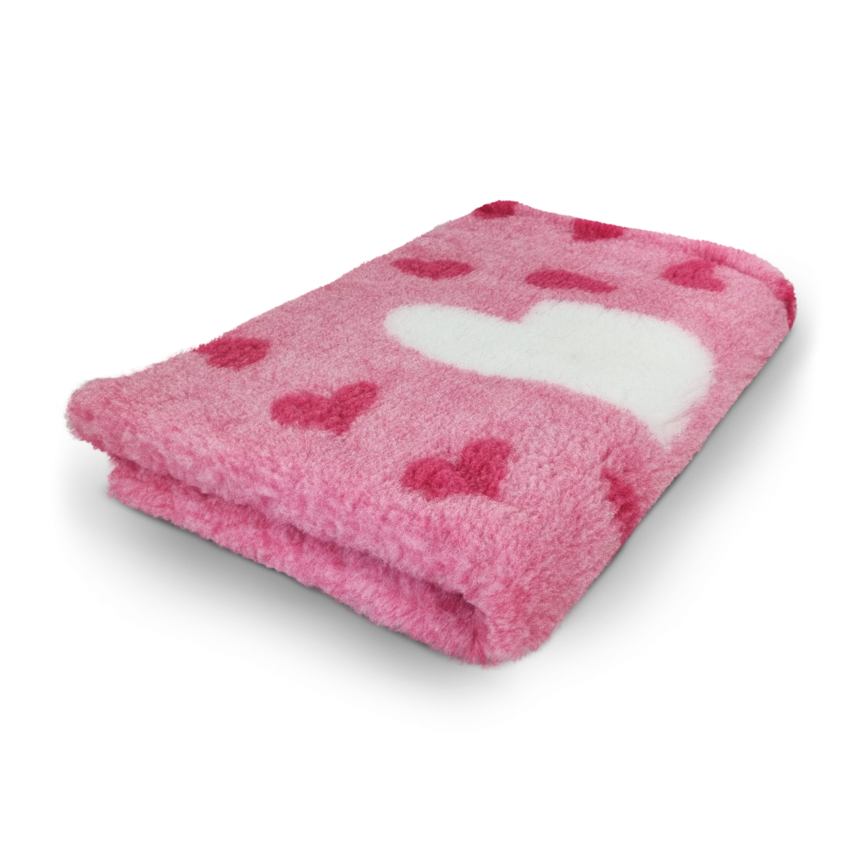 Vet Bed Big Heart - Roze - Antislip Hondenmat