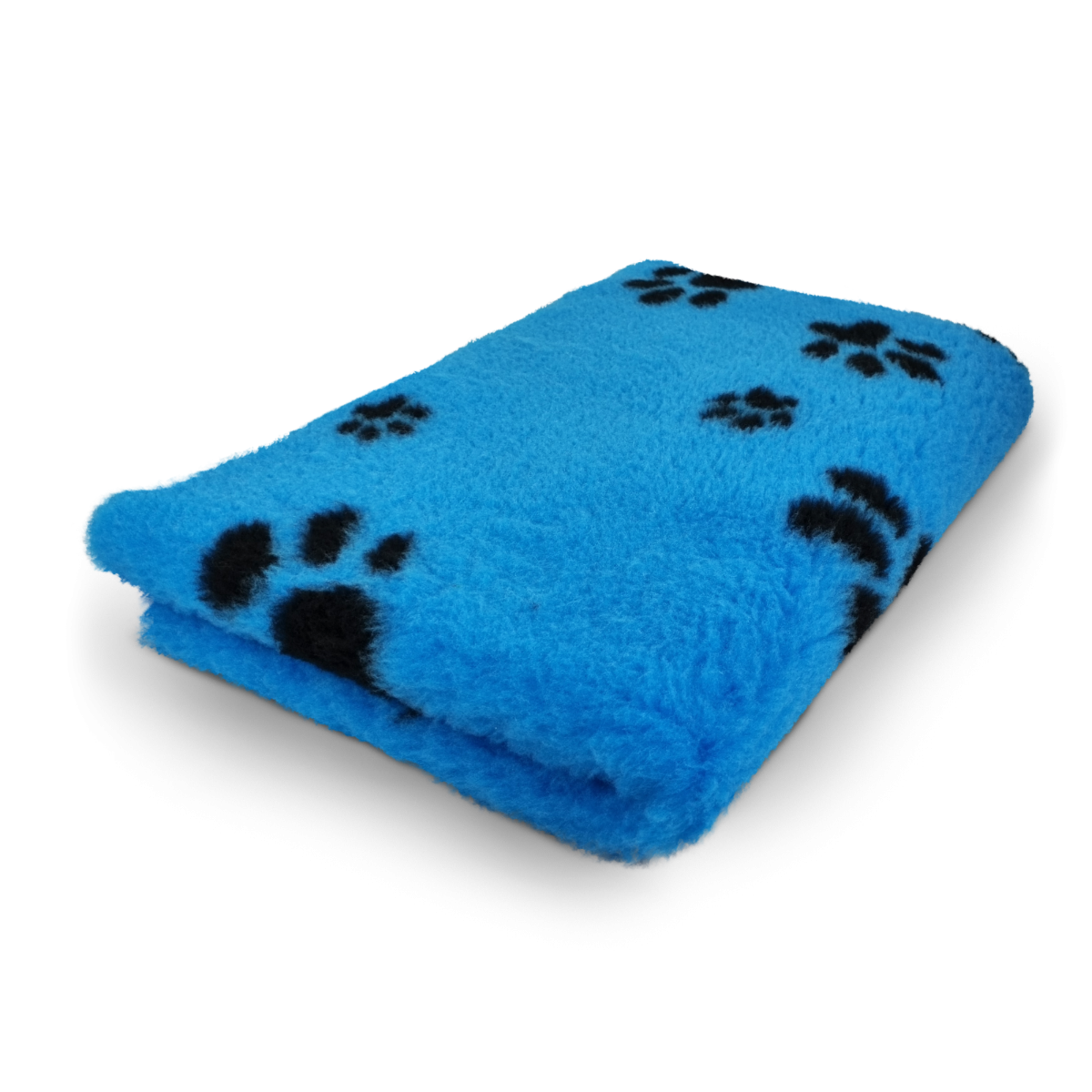Vet Bed - Turquoise met Zwarte Pootjes - Antislip Hondenmat