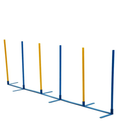 Topmast Agility Slalom - Set van 6 Palen met Grondstrip