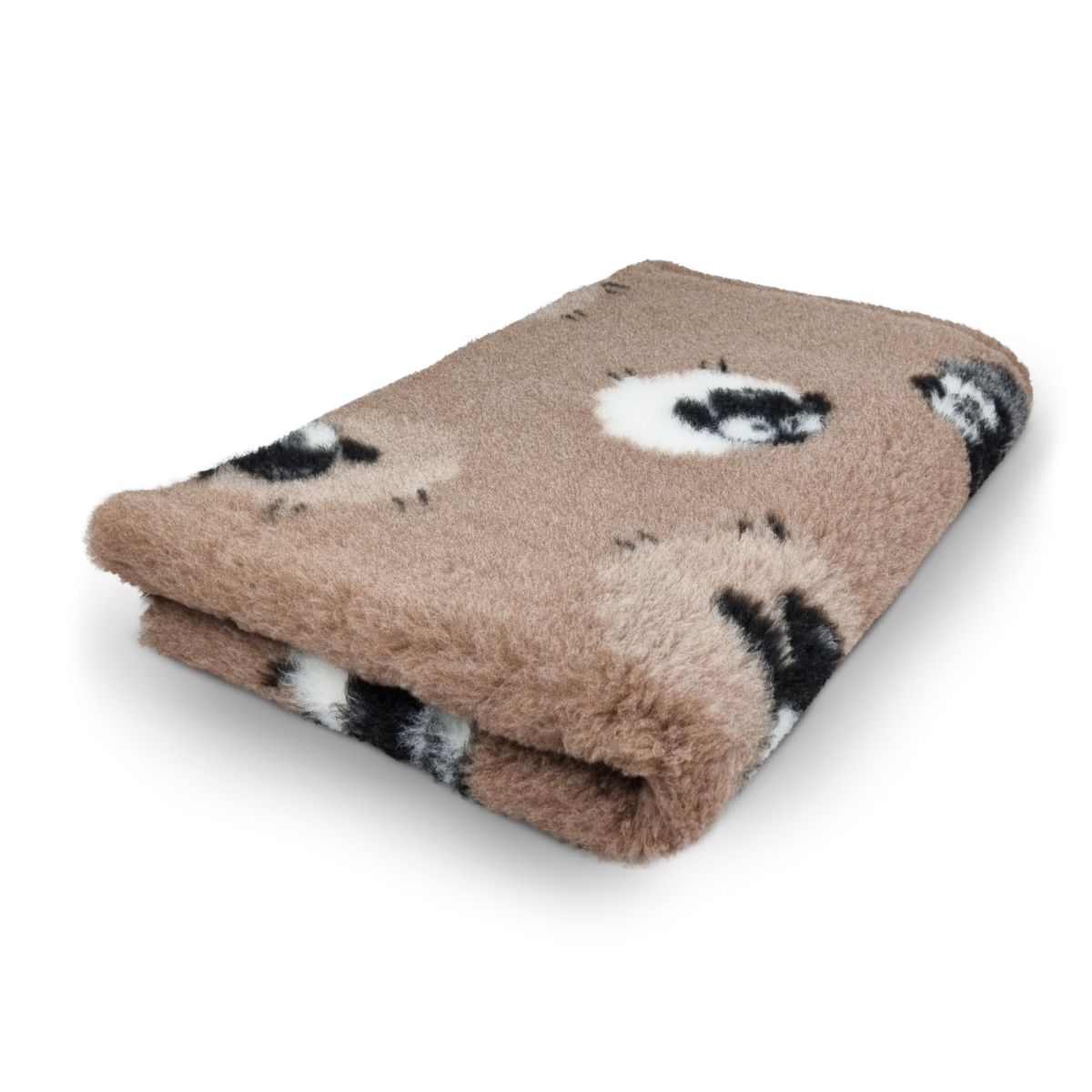 Vet Bed Farm Animals - Woolly Sheep - Antislip Hondenmat - Bruin