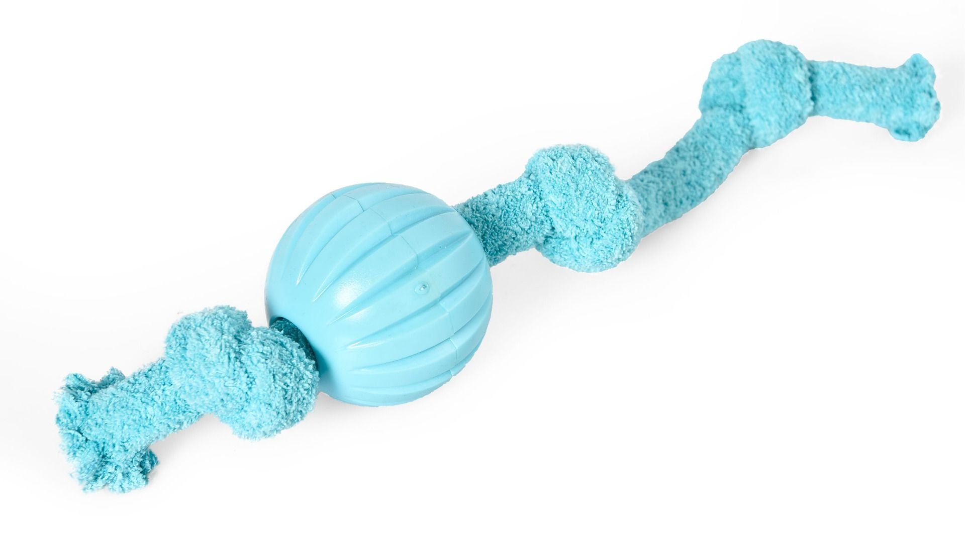 Topmast Knots - Flosstouw met Bal - Blauw - 8 x 47 cm