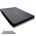 Topmast Orthopedisch Hondenbed Leatherlook - Zwart