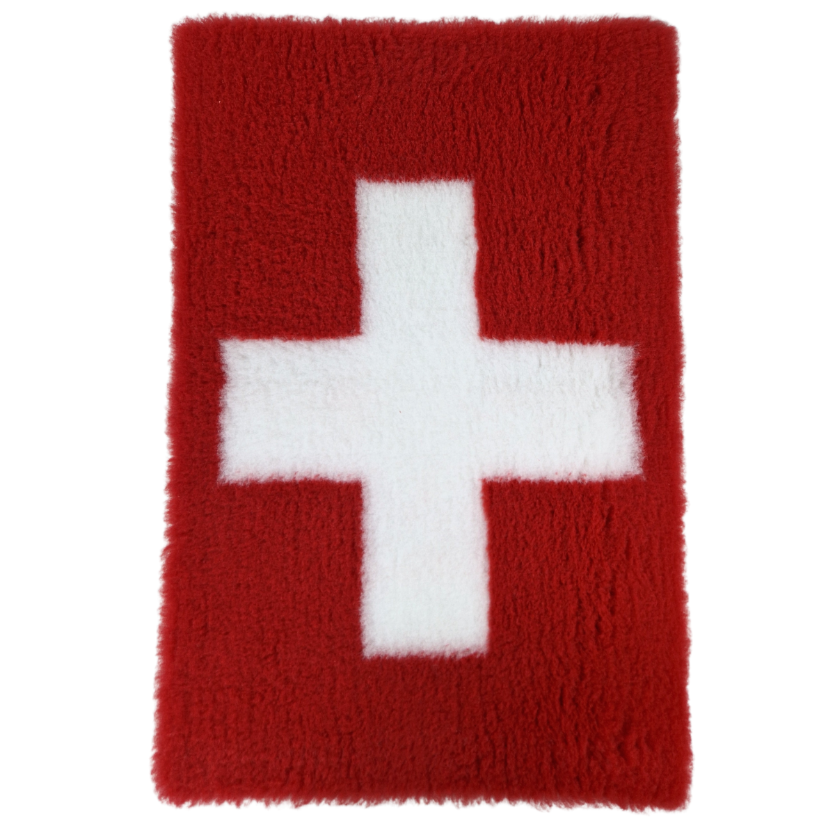 Vet Bed Zwitserse vlag - Latex anti-slip 150 x 100 cm
